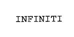 INFINITI trademark