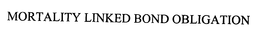 MORTALITY LINKED BOND OBLIGATION trademark