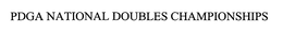 PDGA NATIONAL DOUBLES CHAMPIONSHIPS trademark