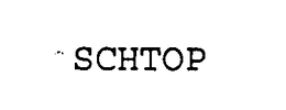 SCHTOP trademark