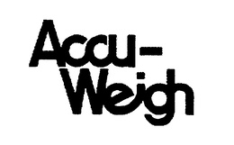 ACCU-WEIGH trademark