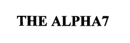 THE ALPHA7 trademark