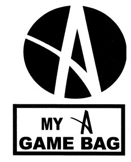 A MY A GAME BAG trademark