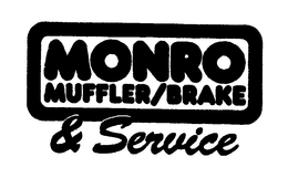 MONRO MUFFLER/BRAKE & SERVICE trademark