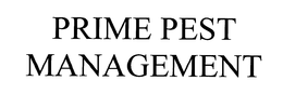 PRIME PEST MANAGEMENT trademark