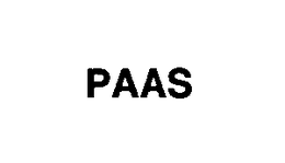 PAAS trademark