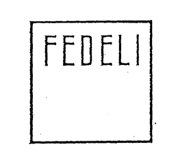 FEDELI trademark