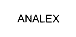 ANALEX trademark