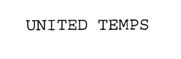 UNITED TEMPS trademark