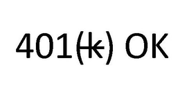 401(K) OK trademark