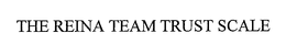 THE REINA TEAM TRUST SCALE trademark