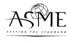 ASME SETTING THE STANDARD trademark