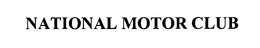 NATIONAL MOTOR CLUB trademark