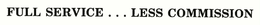 FULL SERVICE ... LESS COMMISSION trademark