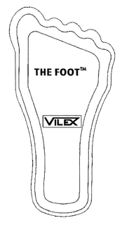 THE FOOT VILEX trademark