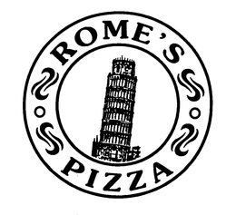 ROME'S PIZZA trademark