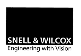 SNELL & WILCOX ENGINEERING WITH VISION trademark