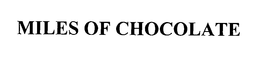 MILES OF CHOCOLATE trademark