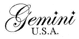 GEMINI U.S.A. trademark