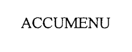 ACCUMENU trademark