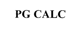 PG CALC trademark