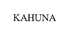 KAHUNA trademark