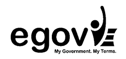 EGOV MY GOVERNMENT. MY TERMS. trademark