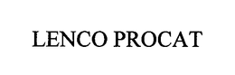 LENCO PROCAT trademark