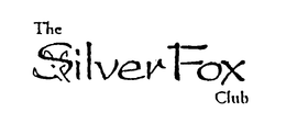 THE SILVER FOX CLUB trademark