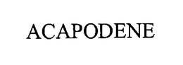 ACAPODENE trademark