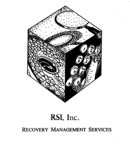 RSI, INC. RECOVERY MANAGEMENT SERVICES trademark