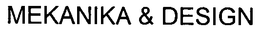 MEKANIKA trademark