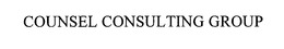COUNSEL CONSULTING GROUP trademark