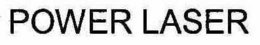 POWER LASER trademark