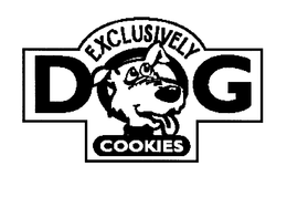 EXCLUSIVELY DOG COOKIES trademark