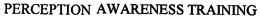 PERCEPTION AWARENESS TRAINING trademark