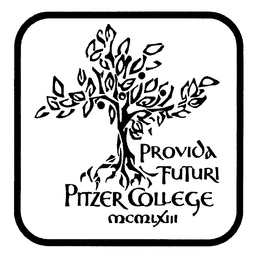 PITZER COLLEGE PROVIDA FUTURI MCMLXIII trademark