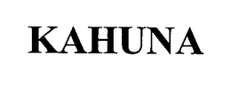 KAHUNA trademark