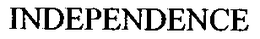 INDEPENDENCE trademark