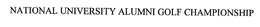 NATIONAL UNIVERSITY ALUMNI GOLF CHAMPIONSHIP trademark