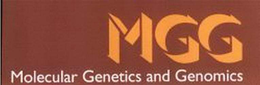 MGG MOLECULAR GENETICS AND GENOMICS trademark