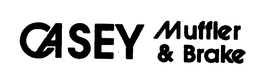 CASEY MUFFLER & BRAKE trademark