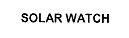 SOLAR WATCH trademark