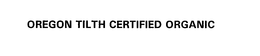 OREGON TILTH CERTIFIED ORGANIC trademark