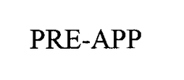 PRE-APP trademark