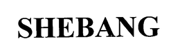 SHEBANG trademark