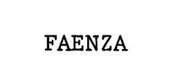 FAENZA trademark