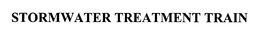 STORMWATER TREATMENT TRAIN trademark