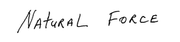 NATURAL FORCE trademark