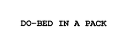 DO-BED IN A PACK trademark